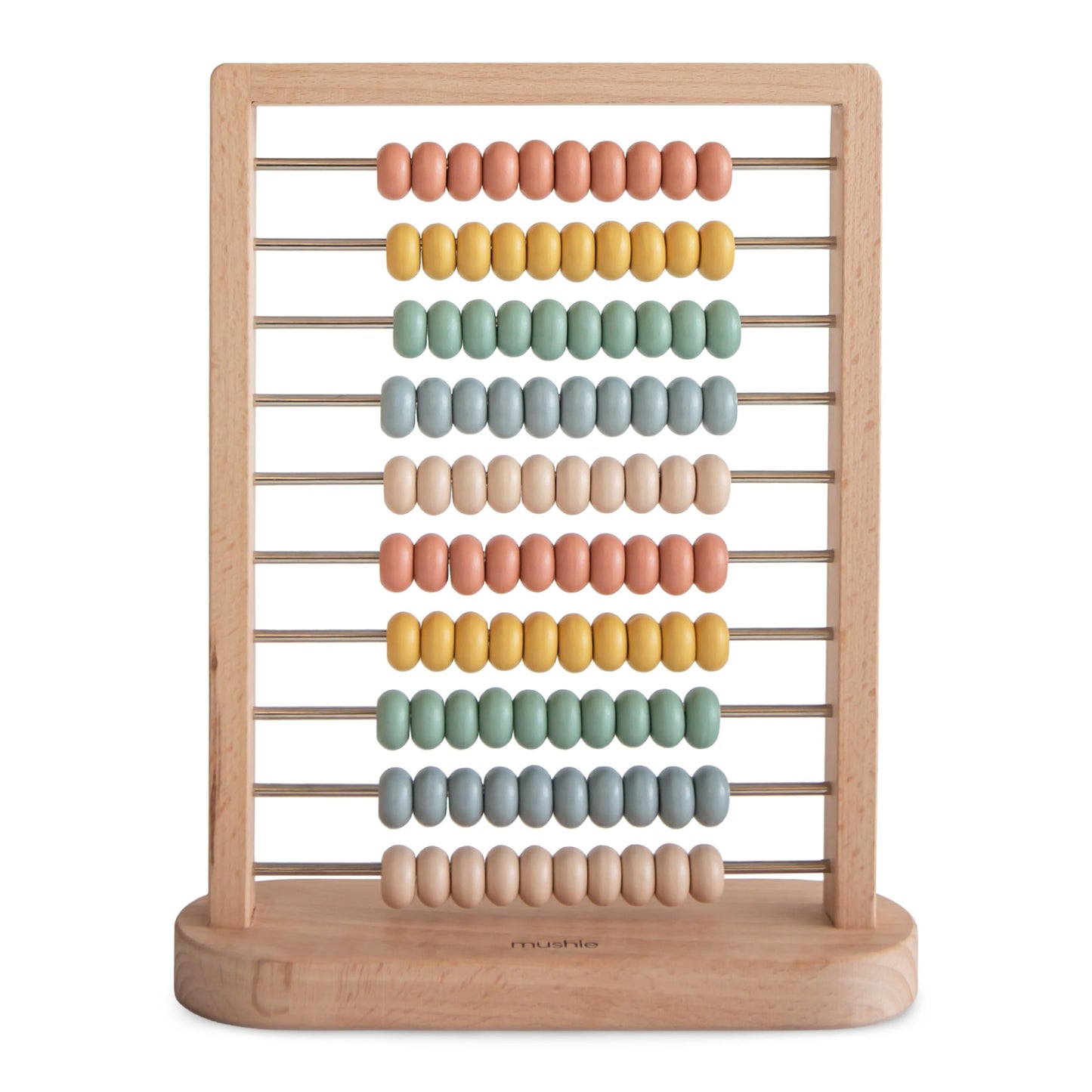 Mushie Wooden Abacus | Kids 2 Years+ | Preschool Educational & Toddler Montessori Toy