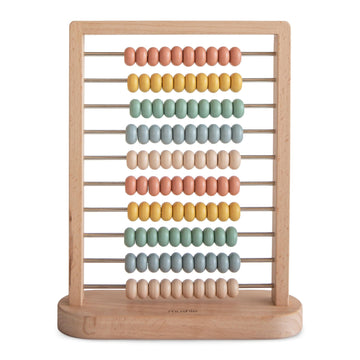 Mushie Wooden Abacus | Kids 2 Years+ | Preschool Educational & Toddler Montessori Toy