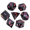 Core-Wrapped Dragon & Dungeon Dice - Heart, Skull, Pumpkin, D20, W20, Sharp Corners, Polyhedral Role Playing Gaming Dice