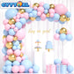 Cyttok Pink Blue And Gold Balloons 12 Inch 100 Pack Helium Balloons For Birthday Wedding Baby Shower Party Decorations