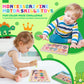 Uiseba Dinosaur Mini Magnetic Color And Number Maze Montessori Toy For Ages 3 4 5, Toddler Busy Board, Educational Preschool Lea