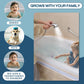 Retractable Bathtub Splash Guard For Tub Kids, Bath Splash Guard For Toddlers Kids Baby, Baby Gate With Clear & Locked Design, N