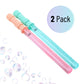 Mr. Pen Bubble Wands, 2 Pack, 14.3 Inches, Foam, Pink - Big Bubble Party Favors for Kids