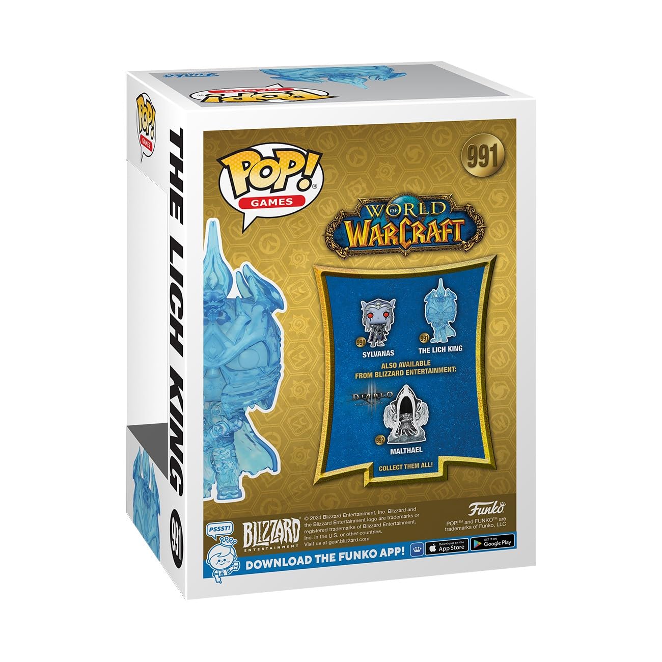 Funko Pop! Games: Warcraft - Lich King - World Of Warcraft - Collectable Vinyl Figure - Gift Idea - Official Merchandise - For Kids & Adults - Video Games Fans - Model Figure For Collectors