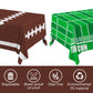 Football Party Decorations Disposable Tablecloth Plastic Touchdown Table Cover For Birthday Party Football Party Games Decoratio