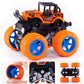 Monster Trucks for Boys, 4 Pack Pull Back Vehicles Cars for Toddlers, 360 Rotation 4 Wheels Drive Durable Friction Cars Powered