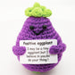 Biubabiu Emotional Support Pickle, Handmade Emotional Support Pickled Cucumber Gift, Crochet Pickle, Emotional Support Dill Pick