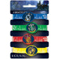 Unique Unisex Child Wristbands Vinyl Bracelets, Multicolor, 2.5 X Us