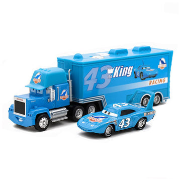 Movie Car 1:55 Diecast Vehicles Diecast Vehicle Toys Set For Boy Gifts (King)