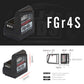 GoolRC Flysky FGr4S V2 Receiver, 2.4GHz 4CH AFHDS 3 Remote Control Receiver Built-in Single Antenna PWM/PPM/I-Bus Output Compati