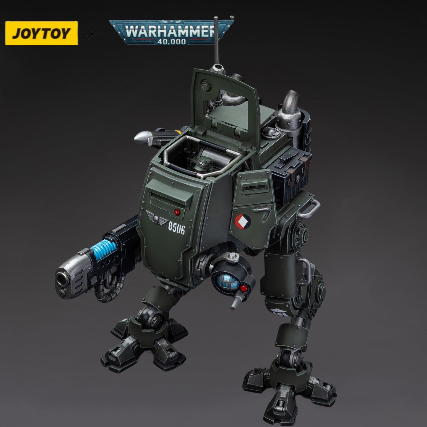 JOYTOY Astra Militarum Cadian Armoured Sentinel Action Figure Model JT8940, 1/18 Scale, Durable ABS, Unisex Gift for Adults