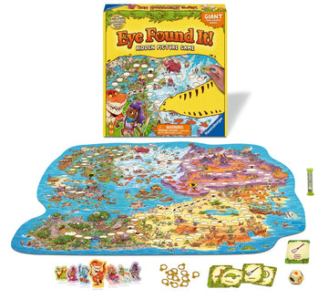 Ravensburger Dinosaur Island Eye Found It! Board Game - Skill-Building, Multicolor, FSC-Certified, Model 22678