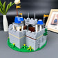 Usoway Medieval Knight Castle Building Blocks Set, 12 Knights Figures, Model 607016, Compatible with Lego, One Size, Plastic, Ages 6+