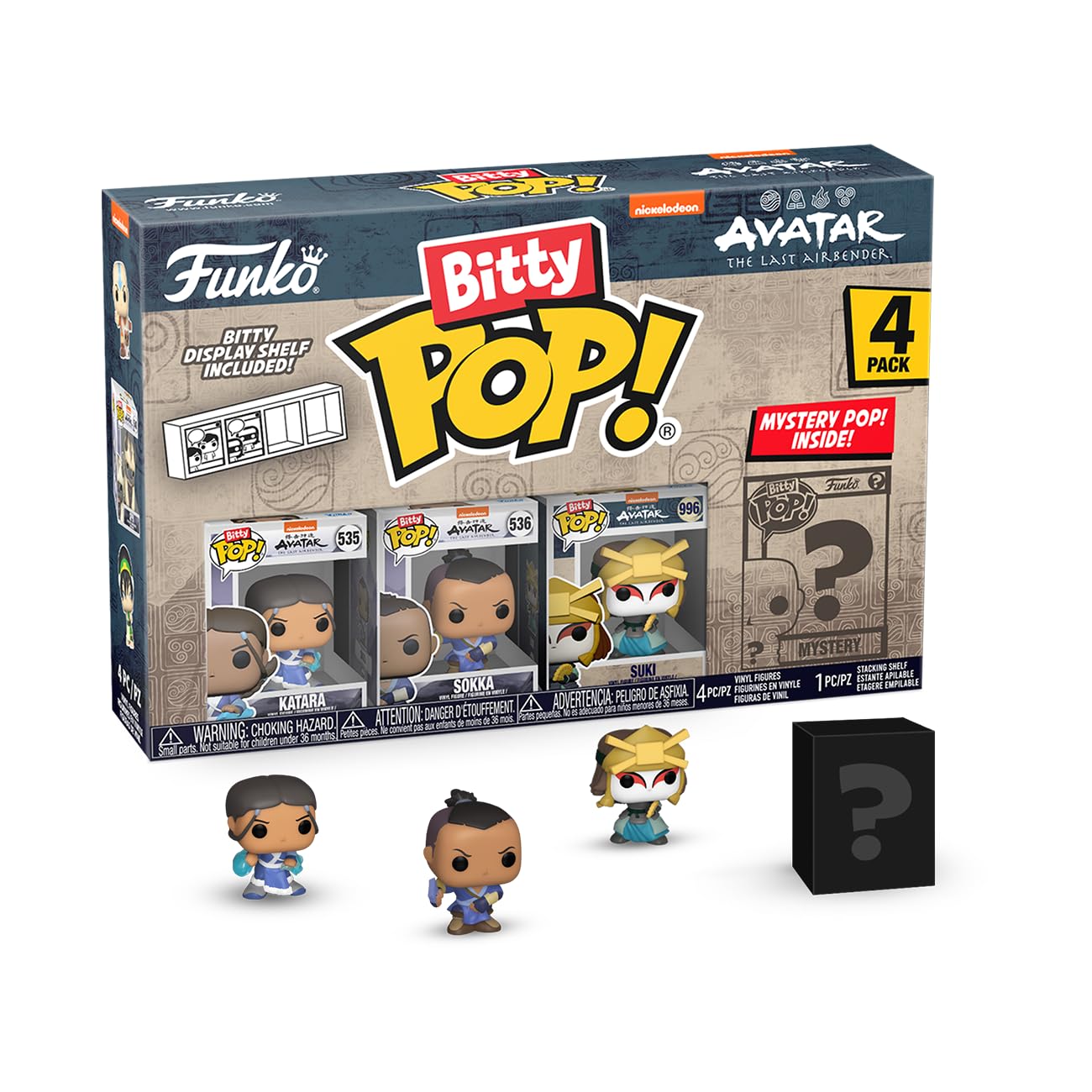 Funko Bitty POP! Avatar Mystery Mini Figure - 0.9 Inch Collectible - Vinyl - Multicolor - Model 73059 - Perfect for Gifts & Cake Toppers
