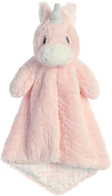 Aurora® Enchanting Magical Unicorn Aria Luvster Baby Stuffed Animal - Soft & Cuddly Toy - Comforting Companion - Pink 14 Inches