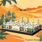Csnrhg Medina Prophet Mosque Building Block Set Educational Architecture Toy For Ages 6+ Kids And Adults For Eid Al-Fitr 594 Pie