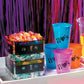 4Es Novelty Cassette Tape Bucket Centerpiece (Pack of 4) 80s Party Supplies, 90s Theme Birthday Party Decoration Cassette Tape