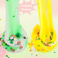 Cloud Slime Kit 5 Pack  with Peach Rainbow Lemon Coffee Slime Charms  DIY Slime Supplies for Girls and Boys  Stress Relief Toy for Kids Education  Party Favor  Gift and Birthday