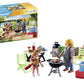 Playmobil Family Fun 71427 Shared Barbecue, Camping, Fun And Enjoyment Outdoors With The Family, With Grill, Cooking Apron And Great Accessories, Toy For Children From 4 Years