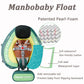 Upgread Mambobaby Baby Pool Float With Canopy Non-Inflatable Solid Upgrade Soft Waterproof Skin-Friendly Fabric Materialfor 3-24