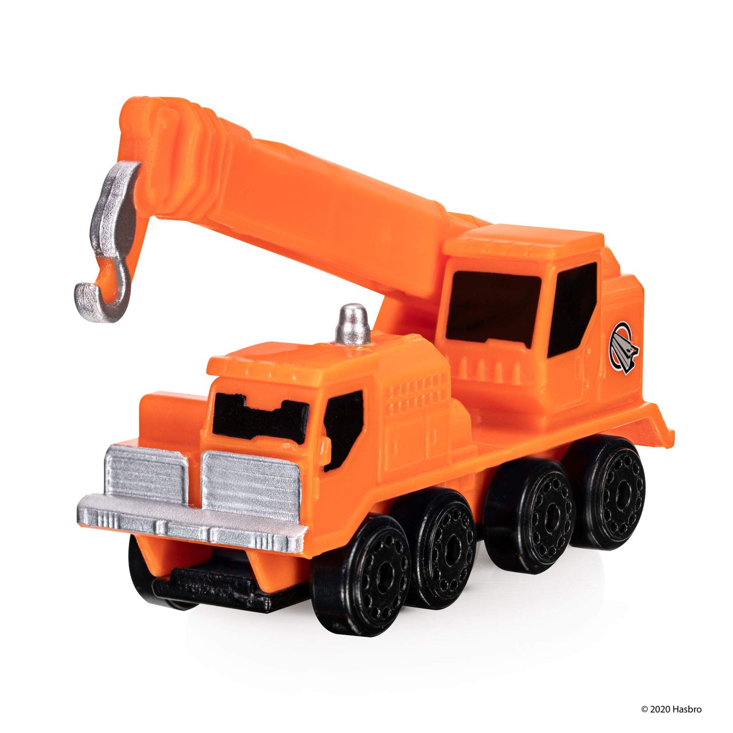 Micro Machines Mmw0021 Construction Crew Pack, Features 5 Plus Corresponding Scene-Highly Collectible Themed Toy Cars – Tiny Vehicles, Huge World, Orange