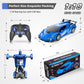Desuccus Remote Control Car, Transform Robot RC Car for Kids, 2.4Ghz 1:18 Scale Model Racing Car with One-Button Deformation, 36