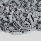 Webrick 300 Pcs Classic Building Bricks, Light Gray Bulk Bricks,Compatible With Major Brands Parts And Pieces, Creative Building