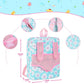 12'' Girls Baby Doll Daisy Theme Backpack Carrier Playset,12 Inch Reborn Baby Dolls With Accessories And Clothes Set Toy Stuffs