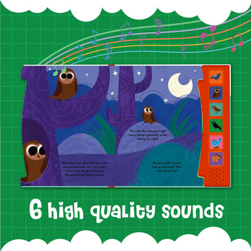 Dino Mini - What A Noisy World! - Nature'S Chirpers - Sound Books For Toddlers - Musical Toys For Toddlers 3-5 - Musical Book Fo