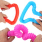 Fingooo 7 Pieces Jumbo Pop Toobs Fidget Toys,Pop Tubes Sensory Toys For Kids Adults Diy Decompression Adhd Autism
