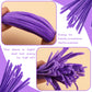 Giwrmu 100 Pieces Pipe Cleaners Chenille Stem, Light Purple Pipe Cleaners Craft, Fuzzy Sticks Craft Supplies, Colored Pipe Clean
