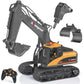 Kolegend 3 In 1 Remote Control Excavator Toy 1/14 Scale Rc Excavator, 15 Channel Upgrade Full Functional Construction Vehicles W
