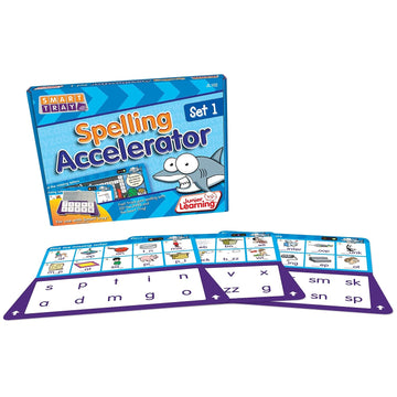Junior Learning Spelling Accelerator Set 1 - Medium, Multi Color, Model JL102