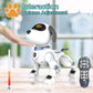 okk Robot Dog Toy - Remote Control Programmable Puppy, Interactive Voice Control, 5.7" Plastic, Model K16, Gift for Kids
