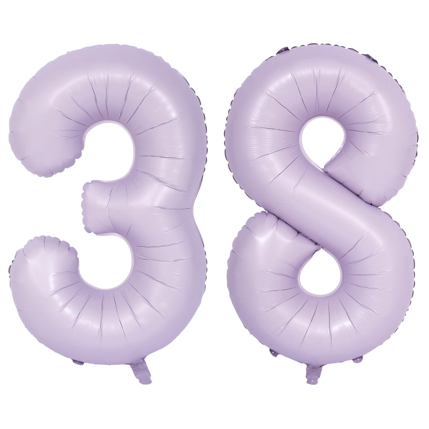 40 In Matte Purple Number Balloons Helium Foil Mylar Balloon Birthday Party Banquet Decoration Digital 38