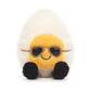 Jellycat Amuseables Boiled Egg Chic Stuffed Toy, Small 5.5 Inches | Food Plush | Fun Gift Idea