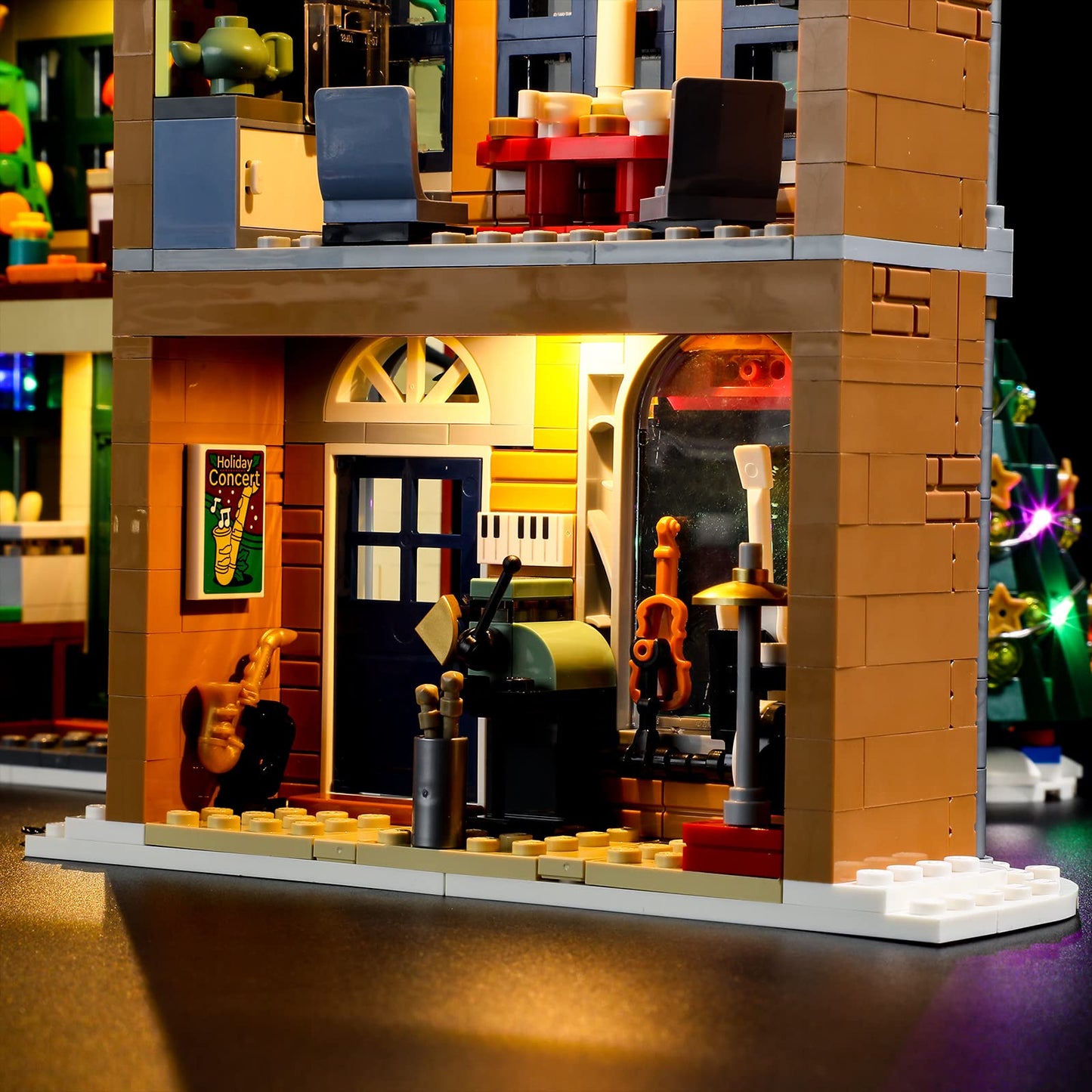 Briksmax Led Lighting Kit For Lego-10308 Holiday Main Street - Compatible With Lego Icons Building Model- Not Include Lego Set