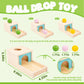 Adena Montessori Object Permanence Box With Tray Three Balls Montessori Toys For 6-12 Months Baby 1 Year Old Infant Toddler (Sma