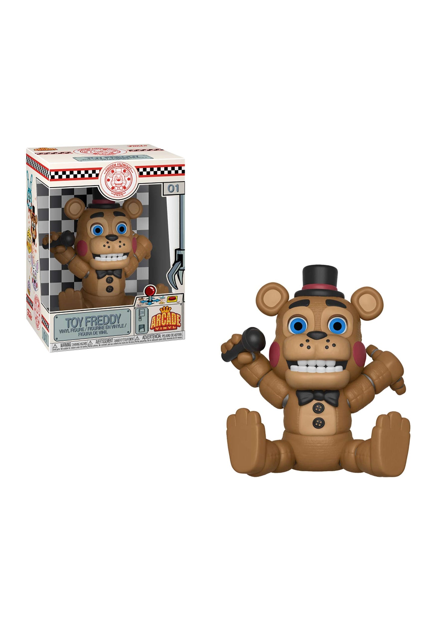 Funko Vinyl Figure: Five Nights At Freddy'S Toy Freddy Collectible Figure, Multicolor