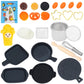 Onest 26 Pieces Miniature Dollhouse Accessories Mini Baking Stuff With Baking Dish Egg Cookies Flour Rolling Pin And Others For
