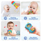 Iplay, Ilearn 10Pcs Baby Rattles Toys Set, Infant Grab Shake Rattle, Sensory Teether, Babies Development Learning Music Toy, New