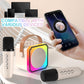 Ranphykx Mini Karaoke Machine For Kids Adults, Portable Bluetooth Speaker With 2 Wireless Microphones, Birthday Toys For Girls A