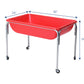 Children'S Factory 24'' Large Sensory Table, Portable Sandbox, Water Table For Kids, Red