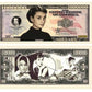 American Art Classics Audrey Hepburn Collectible Million Dollar Bill - Novelty Paper Money, Varies Color, Model NM414-1