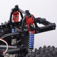 CrazyHobby CNC Metal RC Car Shock Absorber Mount Adjust Height Angle Stand for TRX4 Axial SCX10 & SCX10 II 90046 D90 D110 RC Cra