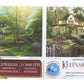 Keepsakes 2 Puzzles 1000 A Country Welcome & Dogwood Cottage