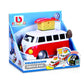 BB Junior VW Press & Go Toy Car - Plastic, Model 16-85110, Engaging Push & Go Action
