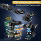 Remote Control Car for Kids , One Button Transformation to Robot with Flashing Light 2.4 Ghz Transforming Robot Car 1:18 Scale T