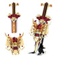 Finger Rock King Arthur's decorative replica blade Building Blocks Set for mature-themeds Legendary decorative replica blade Building Kit with a Base for Display  502 PCS Classic Toy Weapon Model Collection Gifts for Teens Boys 10+