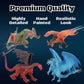 Liberty Imports 12 Pcs Dragon Toy Figures, 5" Hand Painted, Assorted Designs, Multicolor, Ideal for Kids Party Favors & Cake Toppers